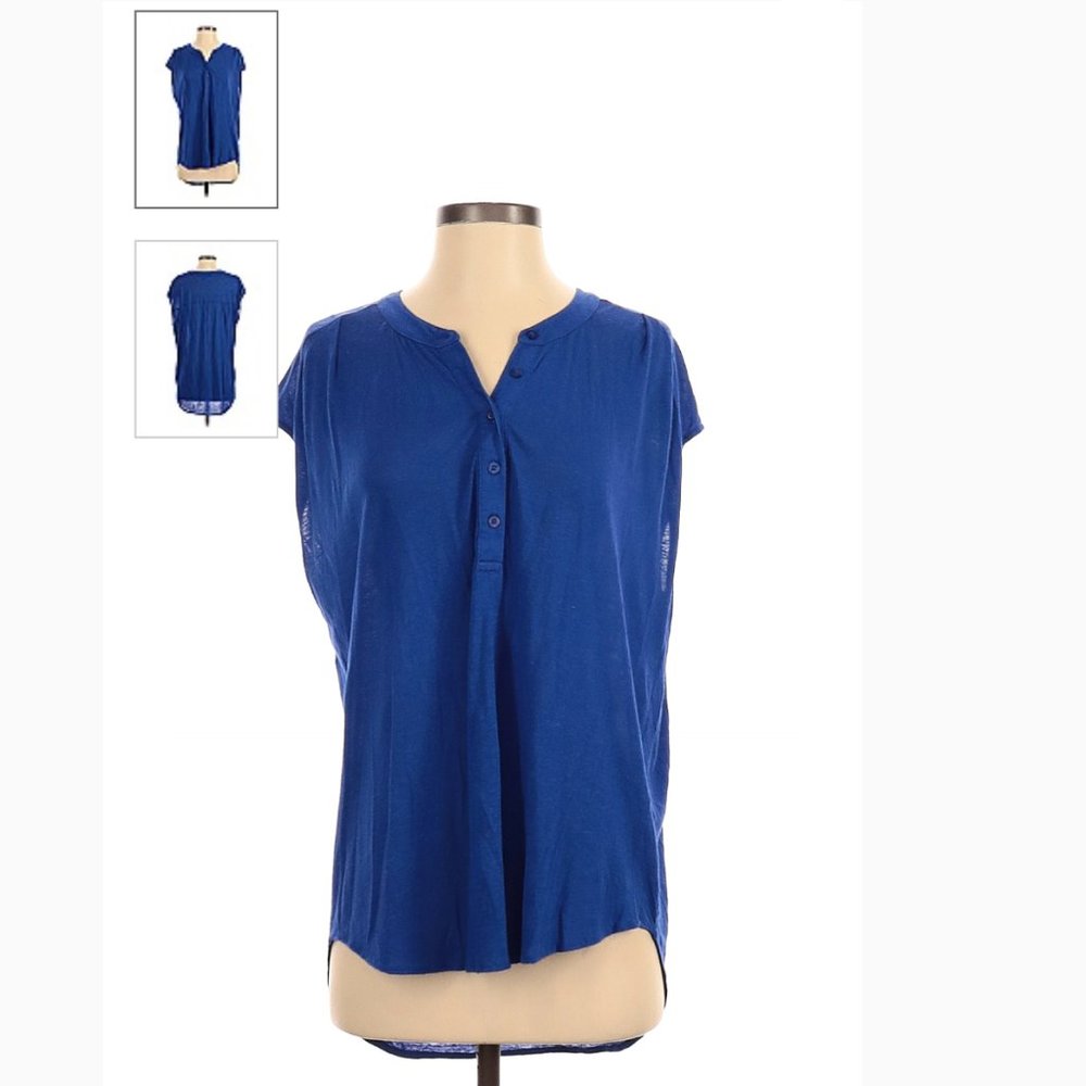 Blue Madewell Summer Top